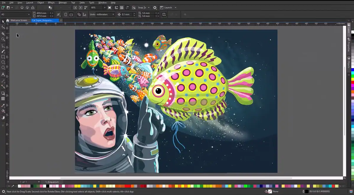 Microsoft Paint interface